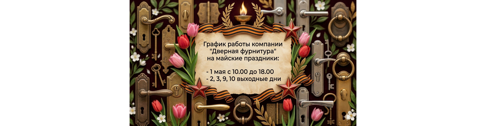 Режим работы в майские праздники 2026