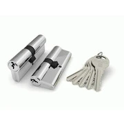 Цилиндровый механизм R300/90 mm (40+10+40) 5 кл. Хром