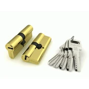 Цилиндровый механизм R600/90 mm (40+10+40) 5 кл. Латунь