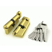 Цилиндровый механизм с вертушкой R602/80 mm (40+10+30) 5 кл. Латунь