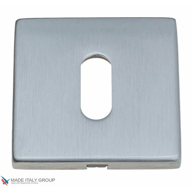 Накладка под ключ буратино на квадр. основании Fratelli Cattini KEY 8FS-CS матовый хром 2 шт.