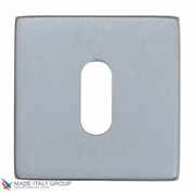 Накладка под ключ буратино на квадр. основании Fratelli Cattini KEY 8FS-CS матовый хром 2 шт.