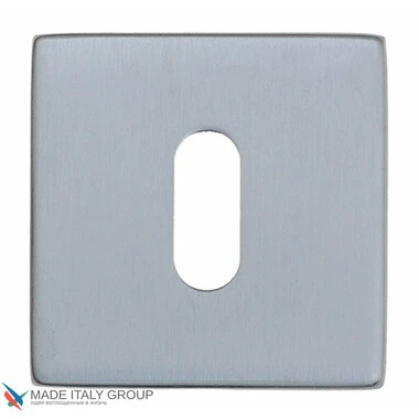 Накладка под ключ буратино на квадр. основании Fratelli Cattini KEY 8FS-CS матовый хром 2 шт.