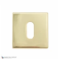 Накладка под ключ буратино на квадратном основании Fratelli Cattini KEY 8-OLV полированная лат 2 шт.