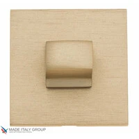 Фиксатор поворотный на квадратном основании Fratelli Cattini WC 8FS-BS матовая латунь