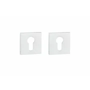 Накладка на цилиндр Tupai 4049 5SQ белый квадратная