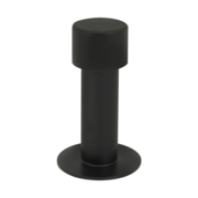 Дверной ограничитель настенный Vantage DS12BL INOX черный