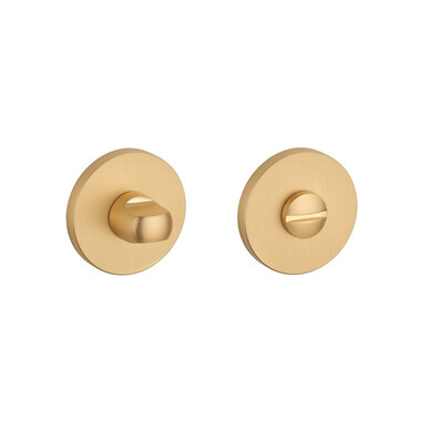 Накладка сантехническая APRILE R7S WC GOLD SATIN матовое золото
