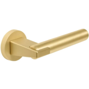 Ручки дверные CEBI DORA SMOOTH (гладкая) цвет MP35 матовое золото