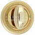 Фиксатор поворотный Extreza WC R03 полированная латунь F01 Фиксатор поворотный Extreza WC R03 полированная латунь F01