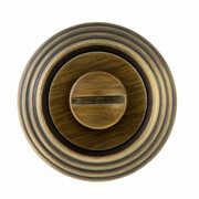 Фиксатор поворотный Extreza WC R05 матовая бронза F03