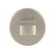 Фиксатор поворотный круглый Extreza Hi-tech WC-R12 матовый никель сатин F20