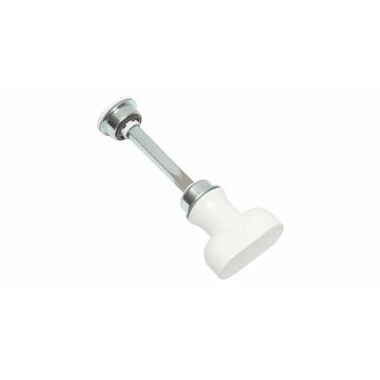 Фиксатор NUDA WC PURE, BAAR AL7 белый глянцевый