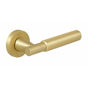Ручки дверные CEBI SOHO SMOOTH (гладкая) цвет MP35 матовое золото
