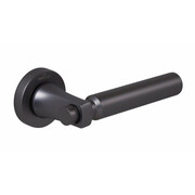 Ручки дверные CEBI JOON SMOOTH (гладкая) цвет MP27 черный матовый никель