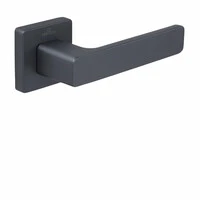 Ручки дверные CEBI FLAT SQ цвет МР67 (антрацит полимер)