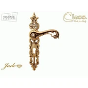 CLASS 1110 Jade Cyl золото 24 K + коричневый + Сваровский дверные ручки