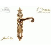 CLASS 1110 Jade Wc золото 24 K + коричневый + Сваровский дверные ручки