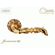 CLASS 1105 Jumana J-rose золото 24K + коричневый + Сваровский дверные ручки