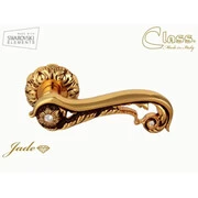 CLASS 1115 Jade J-rose золото 24K + коричневый + Сваровский дверные ручки