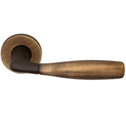 Дверная ручка Forme 280R Philip2 матовая бронза