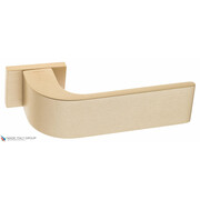 Дверная ручка на прямоугольном основании Fratelli Cattini "CLO" 6-KD золото крайола