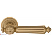 Дверная ручка на круглом основании Fratelli Cattini "TORCELLO" D1-BS матовая латунь