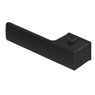 Tupai Big Line 4084 5REP-153 с интегрированным фиксатором WC черный (полотно 38-45 мм) левая