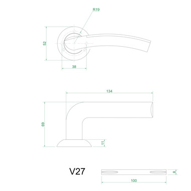 Vantage V27 бронза