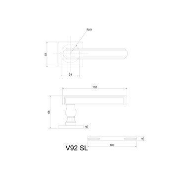 Vantage V92 Slim Черный