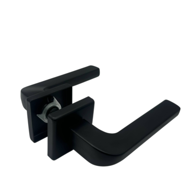 Ручка дверная Vantage V59BL-2 HL черный основание 06