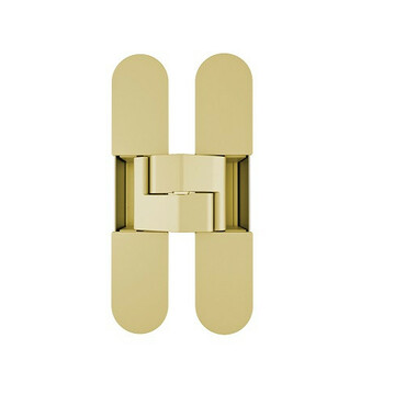 Петля скрытая AGB ECLIPSE 3.0 Е30200.02.23.640 матовая латунь (4 накладки в комплекте)