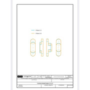 Петля скрытая AGB ECLIPSE 2.2 E30200.85.23 матовая латунь (4 накладки в комплекте)