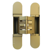 Петля скрытая Krona Koblenz Hybrid K2760 Матовое золото