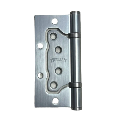 Петля неврезная APOLLO FLUSH HINGES 100*75*2.5мм 2BB MSC сатинированный хром