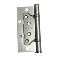 Петля неврезная APOLLO FLUSH HINGES 100*75*2.5мм 2BB MSN сатинированный никель
