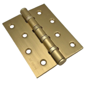 Петля врезная APOLLO MORTISE HINGES 100*75*3.0мм 4BB FG сатинированное золото