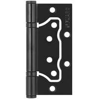 Петля универсальная без врезки Fuaro 500-2ВВ 100x75x2.5 мм черный