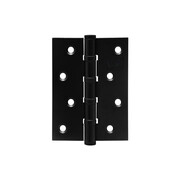 Дверная петля универсальная Corona Flat 100x75x3мм черный