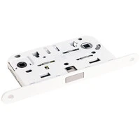 B04102.50.91 Замок межкомнатный WC (белый) с отв. пл. MEDIANA POLARIS