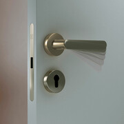 KRONA KOBLENZ Замок магнитный с доводчиком дверной ручки под цилиндр матовый никель