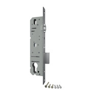 Корпус узкопрофильного замка с роликом 5124-30 CP Хром