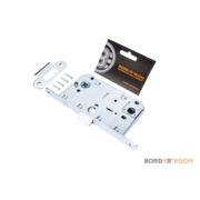 Защелка межкомнатная BORDER ROOM WC Хром тисненый