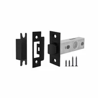 Fuaro Защелка врезная PLASTIC P12-45-25 BL Черный