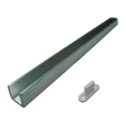 Нижняя направляющая 1 м в комплекте с флажком