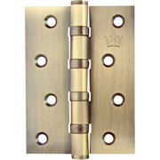 Дверная петля универсальная Corona Flat 100x75x3мм Бронза