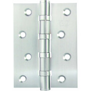 Дверная петля универсальная Corona Flat 100x75x3мм Матовый хром