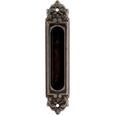 MELODIA 280 Ручка для раздвижных дверей межкомнатная Античное серебро