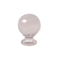 Мебельная ручка-кнопка 803 Ball 22mm Melodia Полированный хром