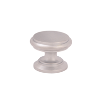 Мебельная ручка-кнопка 804 Fat Cap 32mm Melodia Матовый хром